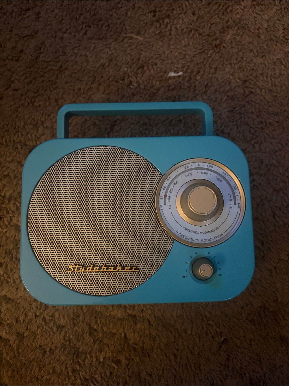 Studebaker Radio Turquoise
